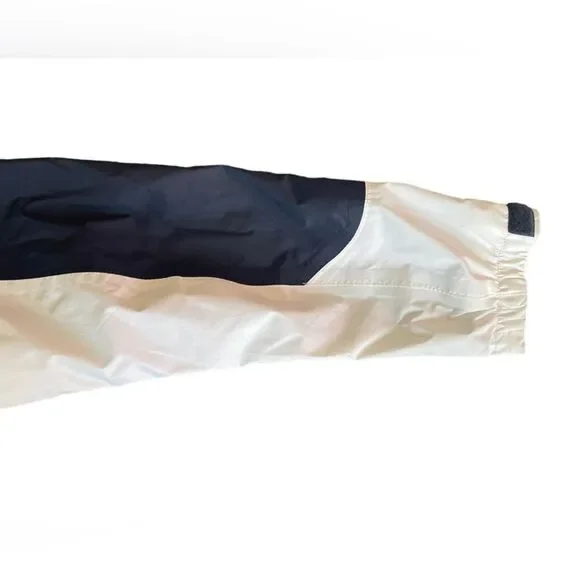 Columbia Omni Tech Navy and White Windbreaker Jacket Sz Small     - Picture 5 of 12